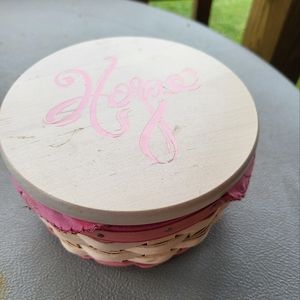 Longaberger Horizons of Hope Basket